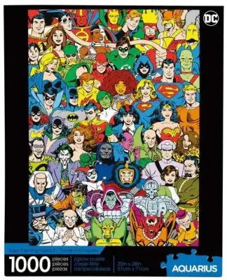 Puzzle dc retro cast 1000 pcs